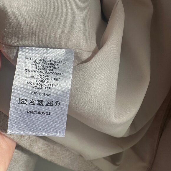 Brushed Herringbone Double Breasted Blazer 18 Petite - NEW - Picture 11 of 13